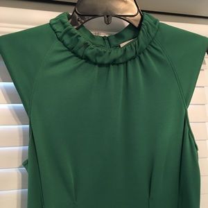 Tibi Astor Crewneck Knit Midi Dress